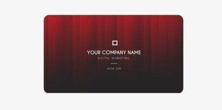 Glossy Visiting Cards