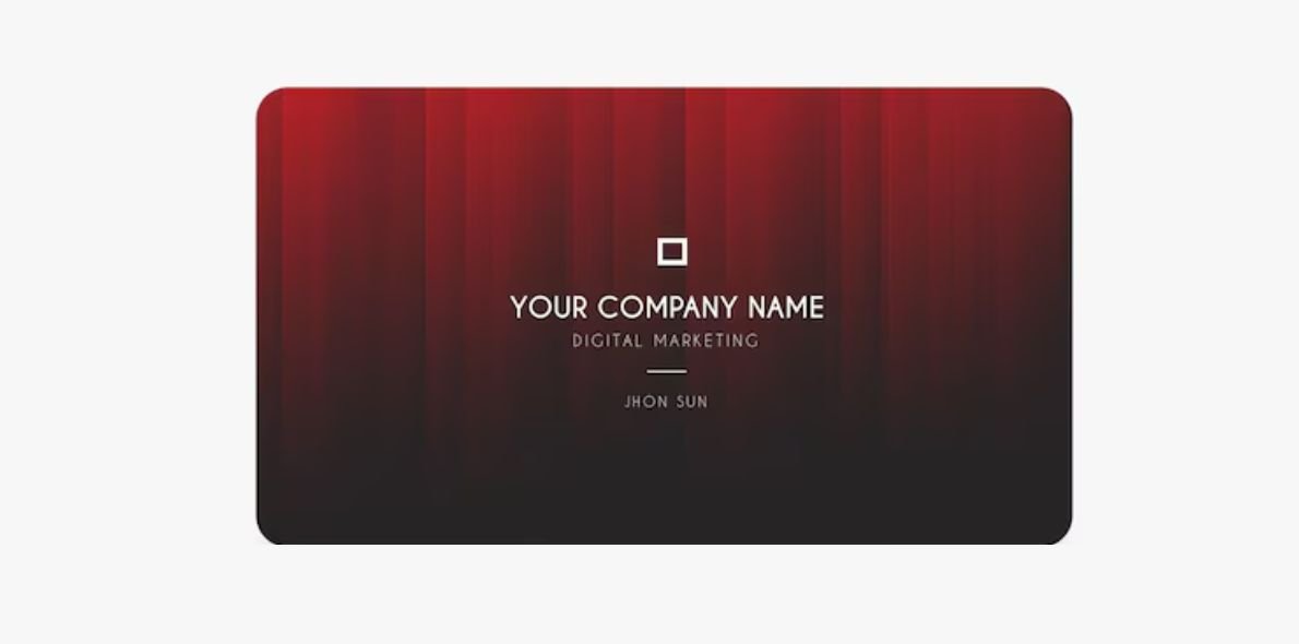 Glossy Visiting Cards