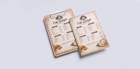 Menu Card