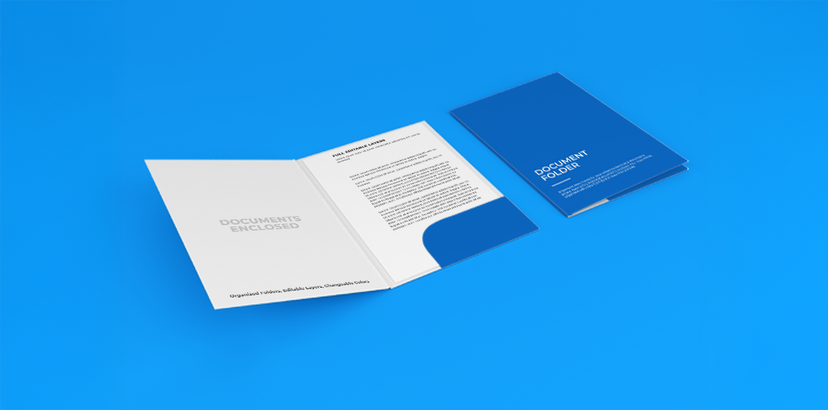Custom Presentation Folders