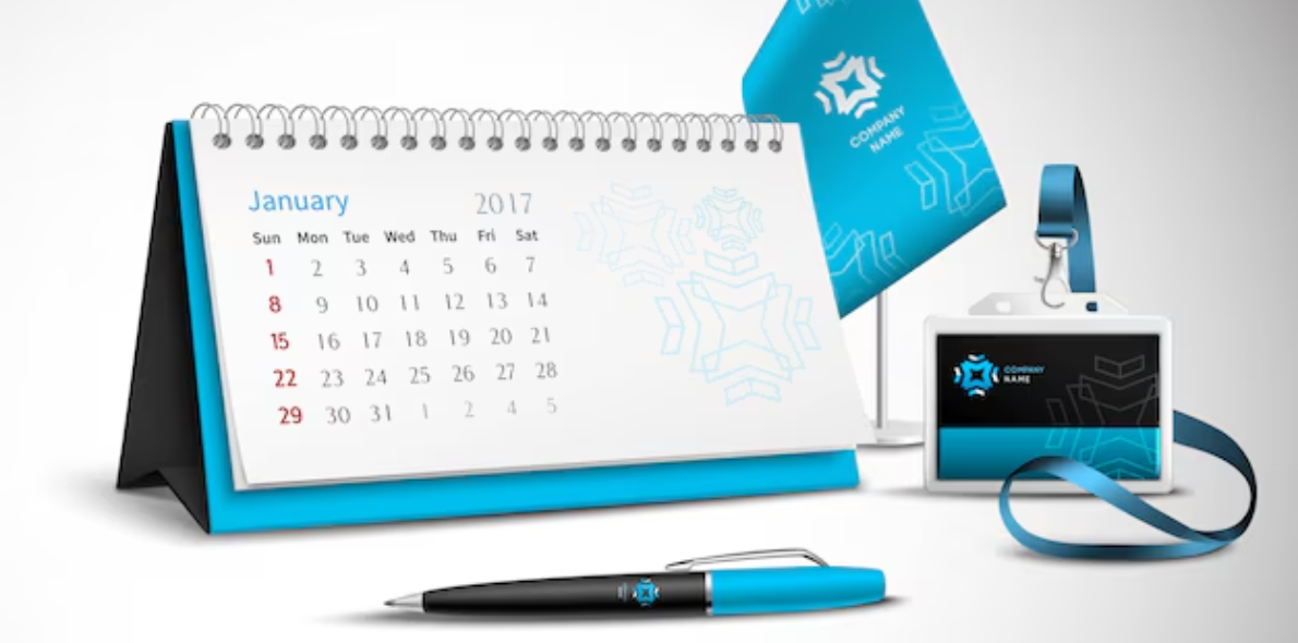 Long Desktop Calendar