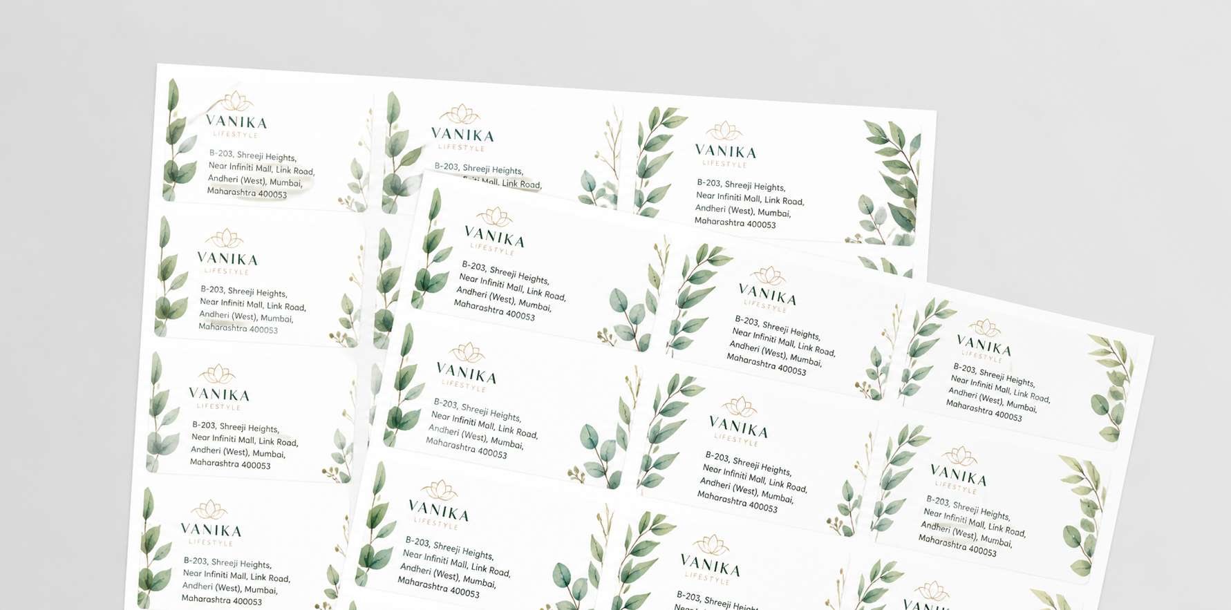 Return Address Label